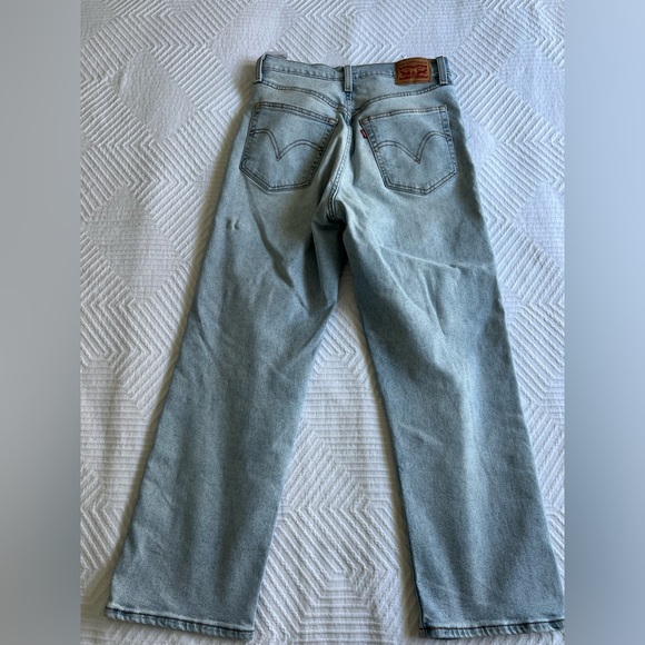 Levi’s - Rib Cage Button Fly  Light Blue Jeans - Picture 14 of 16